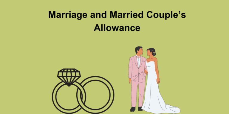 Marriage and Married Couple’s Allowance