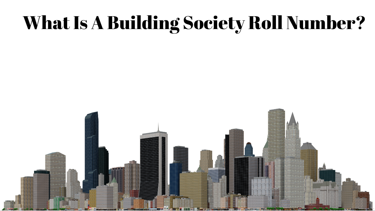 building society roll number