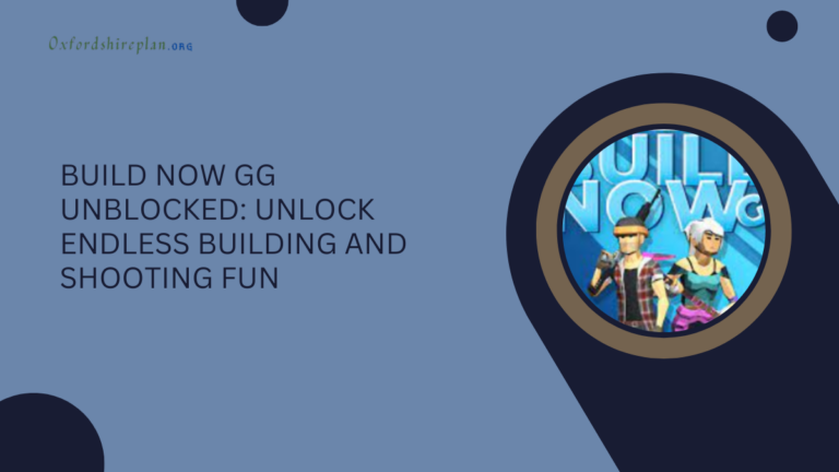 Build Now GG Unblocked: Unlock Endless Building and Shooting Fun