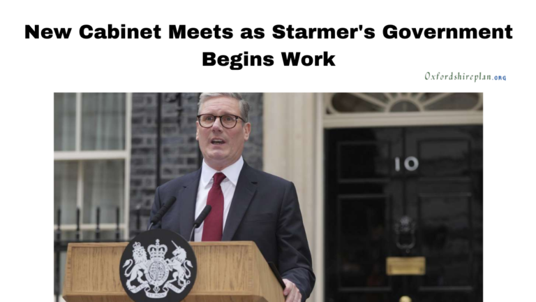 New Cabinet Meets as Starmer's Government Begins Work