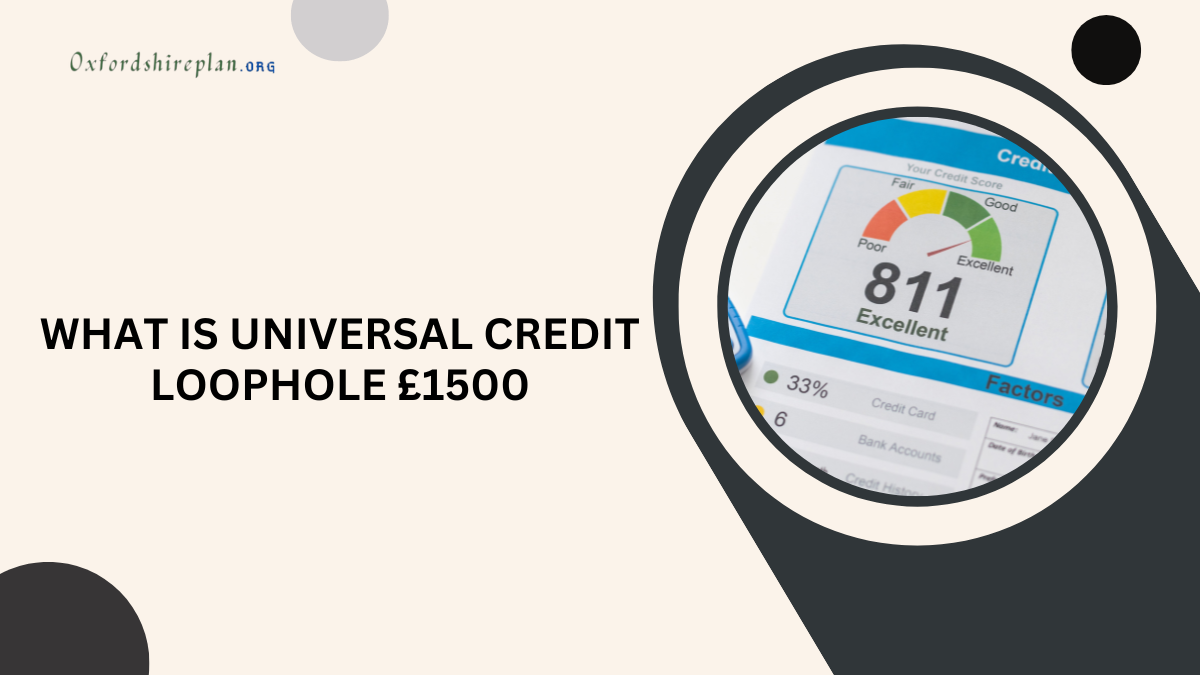 Universal credit loophole £1500