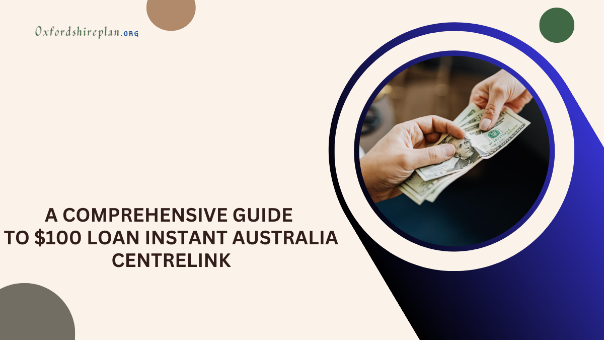 $100 loan instant australia centrelink