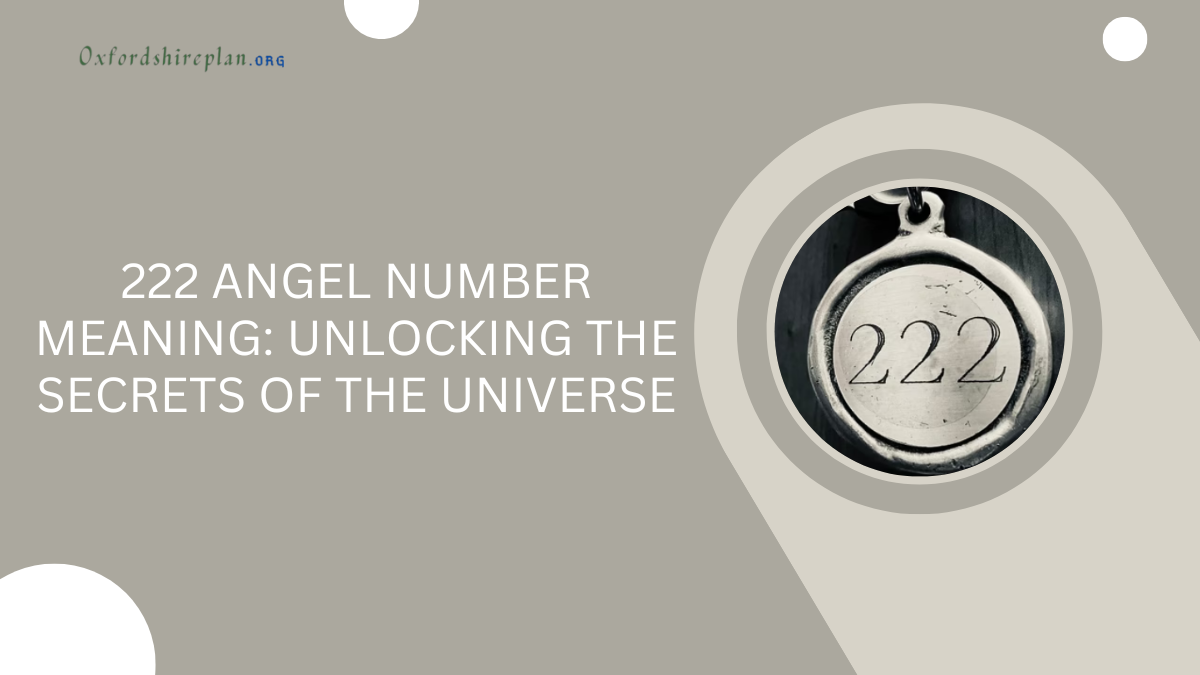 222 Angel Number Meaning