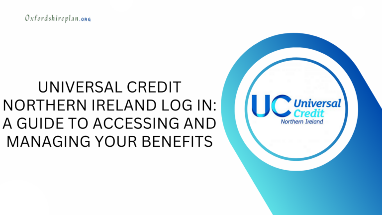 Universal Credit Northern Ireland Log In