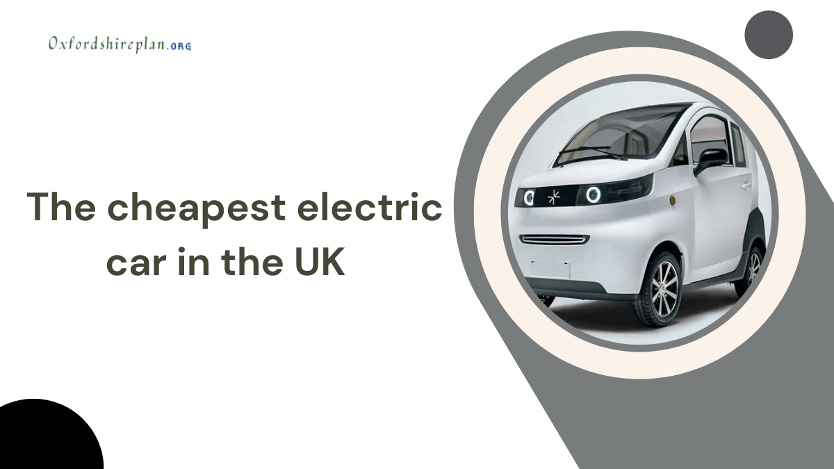 Cheapest Electric Car Uk