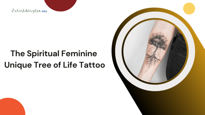 The Spiritual Feminine Unique Tree of Life Tattoo